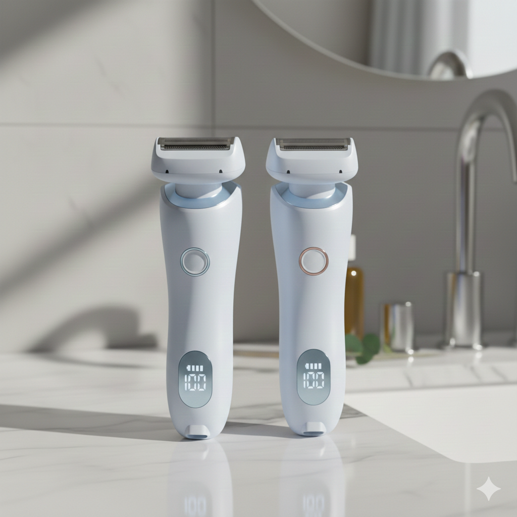 ZAKYRA | Electric Shaver Blue 2 Pieces