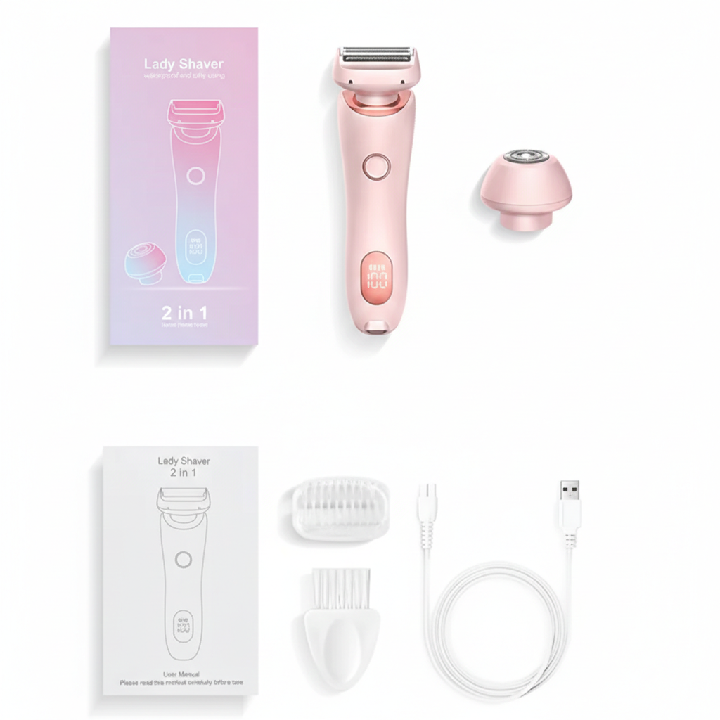 ZAKYRA | Electric Shaver Pink
