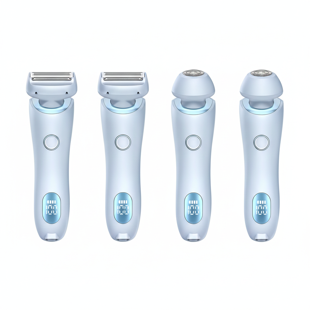 ZAKYRA | Electric Shaver Blue 2 Pieces